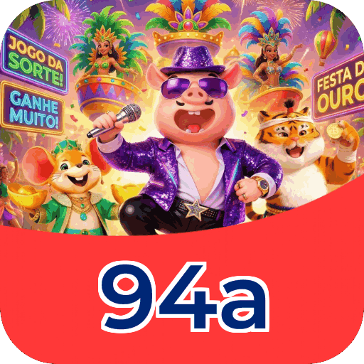 Interface do aplicativo 94a mostrando jogos disponíveis no iOS e Android